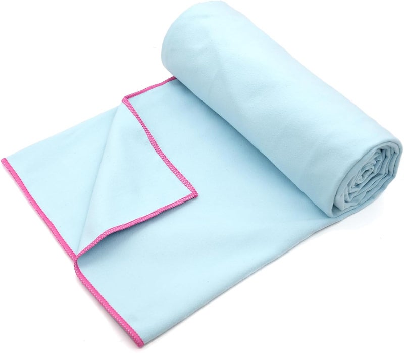 Eunzel Hot Yoga Towel Non-Slip Yoga Mat Towel Ultra-Absorbent Microfiber Towel for Hot Yoga, Pilates，Bikram and Workout 26.5"x 72" - Image 2